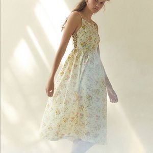 Laura Ashley x Urban Outfitters floral midi dress